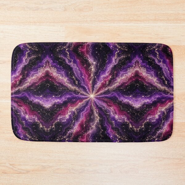 Item preview, Radial Violet Celestial Ocean Pattern designed and sold by Inkworksbyshery.
