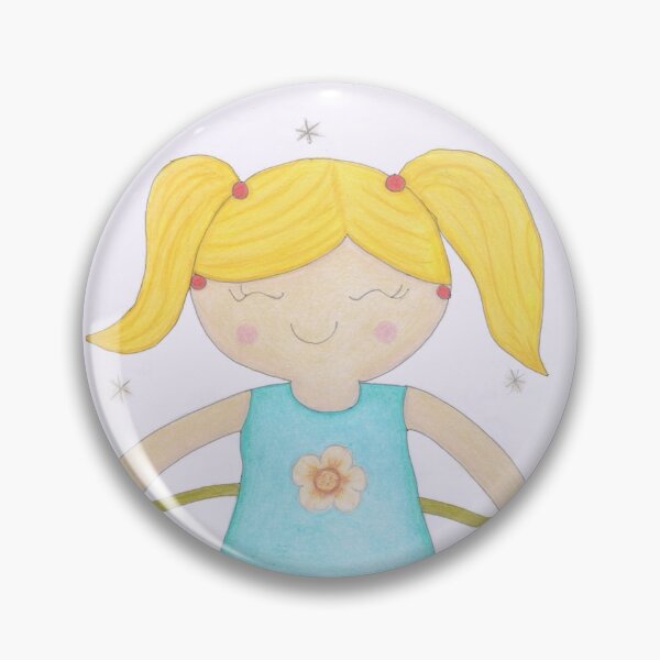 Item preview, Girl Spinning a Hula Hoop designed and sold by JaciradaCosta.