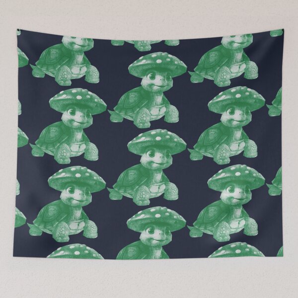 Item preview, Turtle with Mushroom Shell designed and sold by kinpirks.