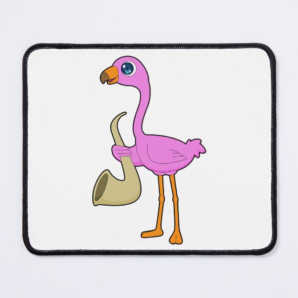 Item preview, Flamingo Musician Saxophone Music designed and sold by Snabdesign84.