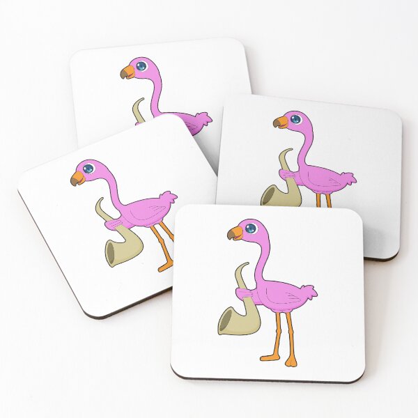 Item preview, Flamingo Musician Saxophone Music designed and sold by Snabdesign84.