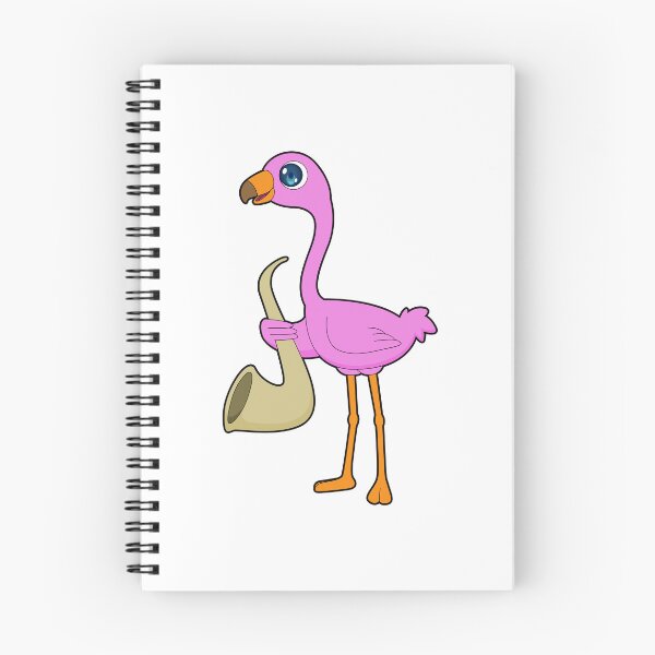 Item preview, Flamingo Musician Saxophone Music designed and sold by Snabdesign84.