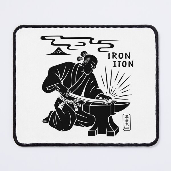 Item preview, Iron Iton Samurai Forging Sword Anvil Design designed and sold by kimphuongthime.