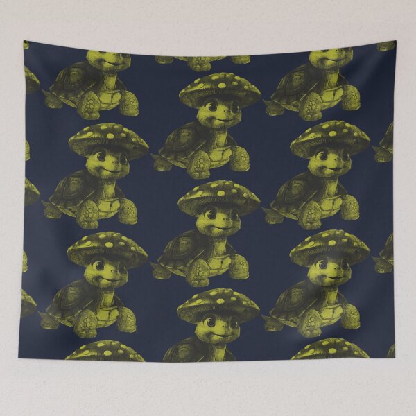 Item preview, Turtle with Mushroom Shell designed and sold by kinpirks.