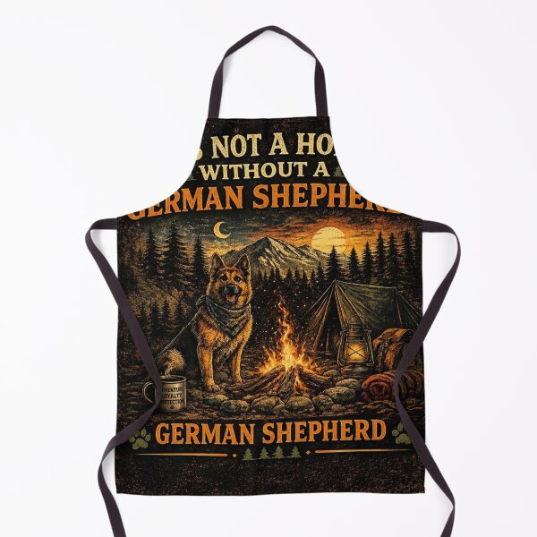 Aperçu de l'œuvre German Shepherd Camping Dog Lover créée et vendue par AtllasDesigns.