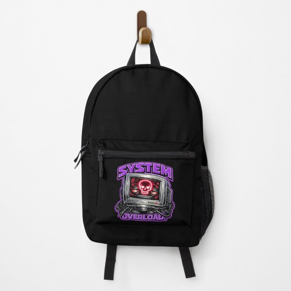 Item preview, SYSTEM OVERLOAD. Retro CRT Monitor – Computer Burnout Humor designed and sold by Anyshca.