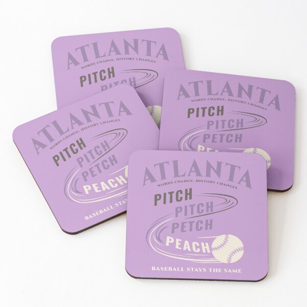 Item preview, Atlanta - Words Change, Baseball Stays the Same designed and sold by MASMUS27.