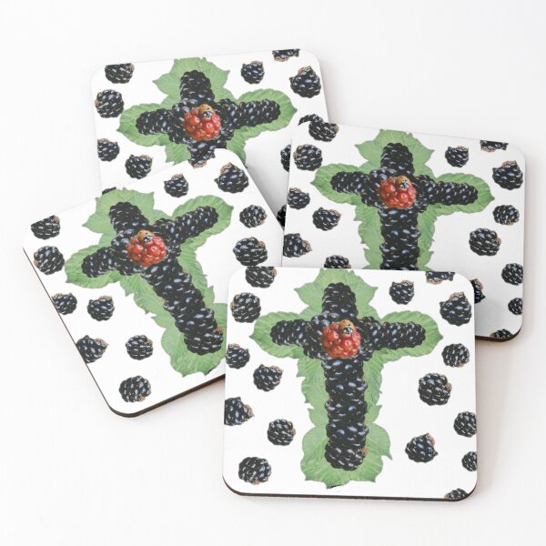 Item preview, blackberry ladybug cross designed and sold by gracehopelove.