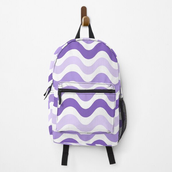 Item preview, 3D wave pattern - Purple shade designed and sold by Pattern Petals.