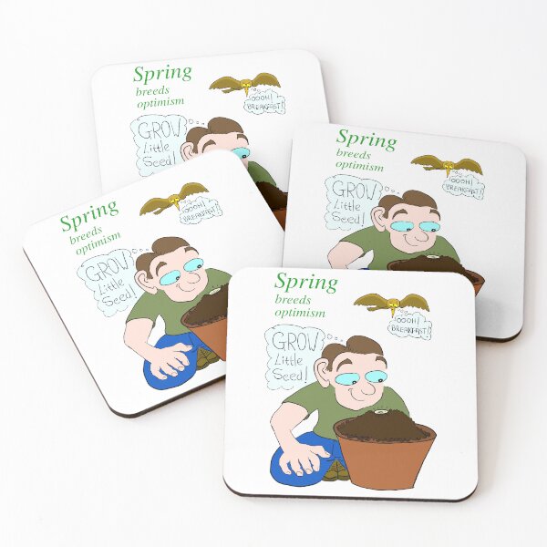 Item preview, Spring optimism: Grow little seed ! designed and sold by LittleGreyMan2026.