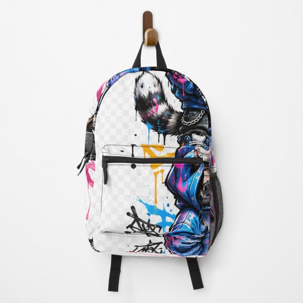 Item preview, cat graffiti hip hop designed and sold by brasildesigns.