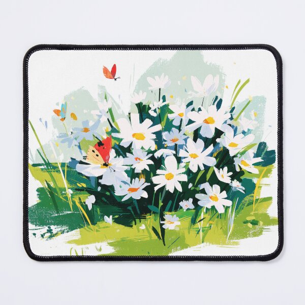 Item preview, Butterflies in a Daisy Meadow designed and sold by Dusk Atelier.