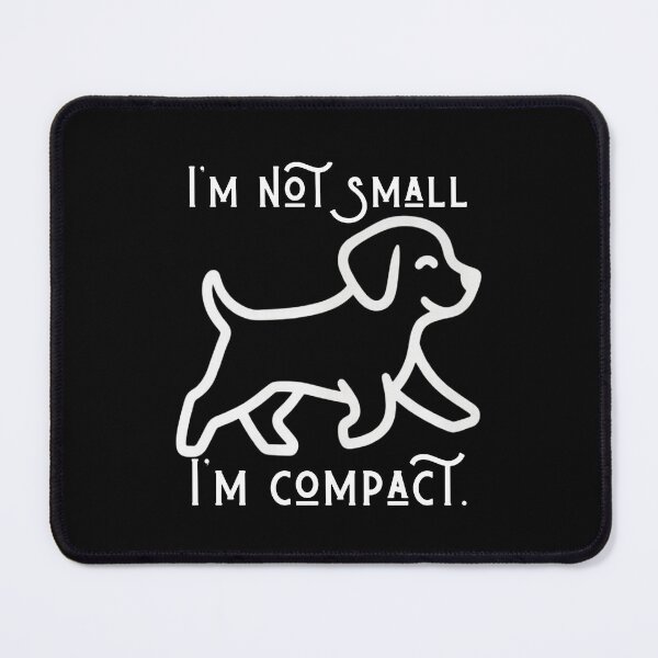 Item preview, Happy Puppy Walking - Minimalist White Lines designed and sold by OLYUS.