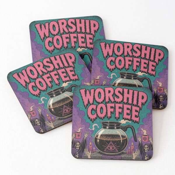 Item preview, Worship Coffee designed and sold by The King's general goods.