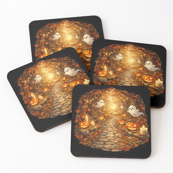 Item preview, Cute Ghost Lantern Path Sticker designed and sold by VeltrixaDesigns.