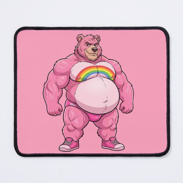 Item preview, Cute Bear Pink designed and sold by TheBearthquake.