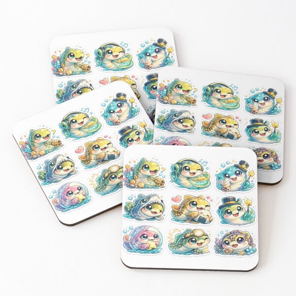Item preview, Cute Kawaii Eel Sticker  designed and sold by KrishAuraa.