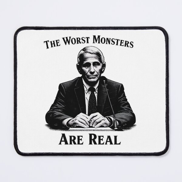 Item preview, Dr. Fauci The Worst Monsters Are Real designed and sold by MadcapPrints.