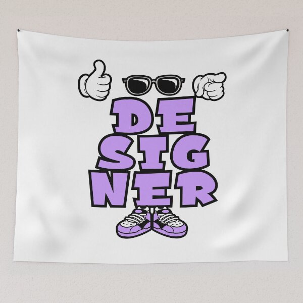 Item preview, Designer - WORK Street Lettering Cartoon Character  designed and sold by NFTWords.