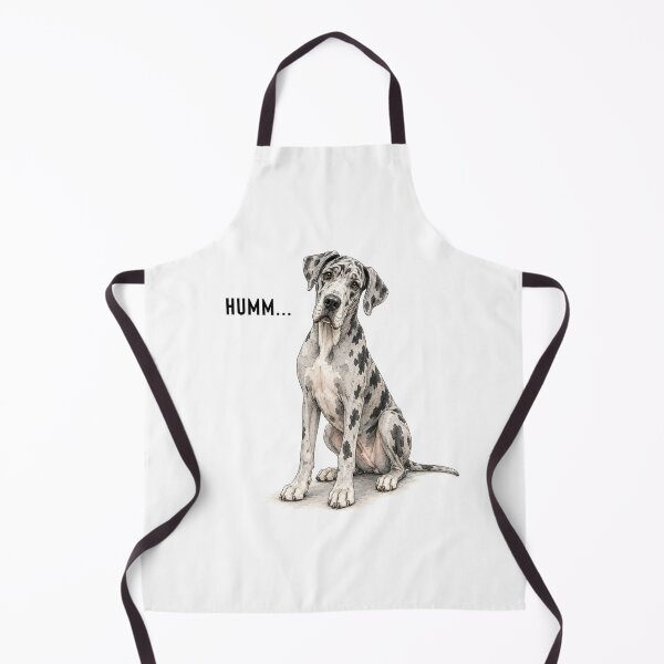 Item preview, Confused Great Dane Watercolor Dog Art designed and sold by PAPIRO SIGLO XXI.