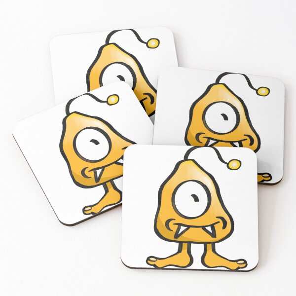 Item preview, Little silly orange monster alien designed and sold by VANO!.