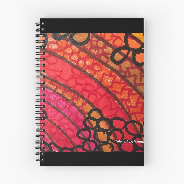 Item preview, Red Curved Patterns  designed and sold by DancingCreek.