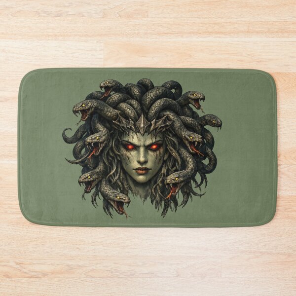 Item preview, Dark Fantasy Medusa – Mythic Serpent Queen Design designed and sold by LegendQuarter.