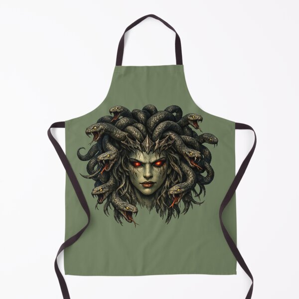 Item preview, Dark Fantasy Medusa – Mythic Serpent Queen Design designed and sold by LegendQuarter.
