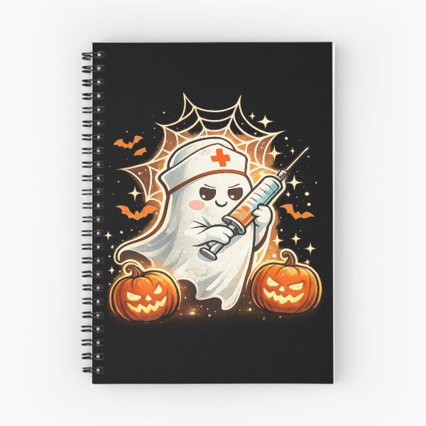 Item preview, Aesthetic Nurse Halloween Gift Ghost Syringe Art designed and sold by Corvoria.