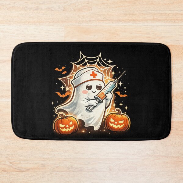 Item preview, Aesthetic Nurse Halloween Gift Ghost Syringe Art designed and sold by Corvoria.