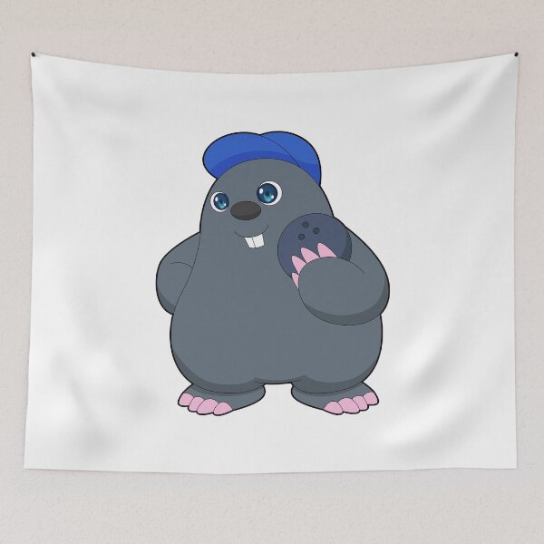 Item preview, Mole Bowling Bowling ball Sports designed and sold by Snabdesign84.