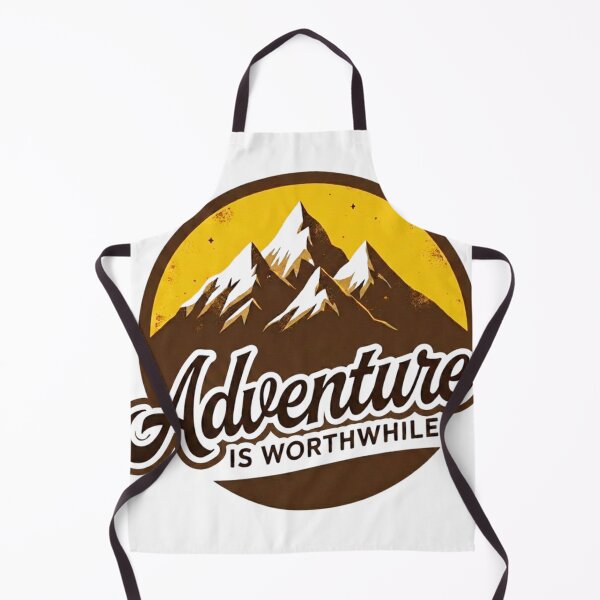 Item preview, Vintage Mountain Hiking Graphic T-Shirt Adventure Is Worthwhile Outdoor Badge designed and sold by GabeMountainArt.