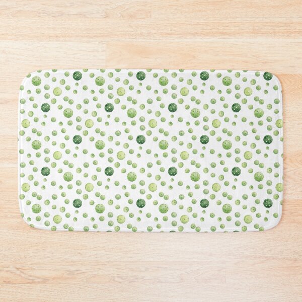 Item preview, Watercolor Green Pickleball Seamless Pattern designed and sold by randaper.