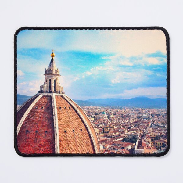 Item preview, Brunelleschi's dome, Florence, Italy cityscape and skyline color photographic art print designed and sold by Jéanpaul Ferro.