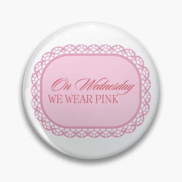 Item preview, On wednesday we wear pink designed and sold by BingBangDesigns.