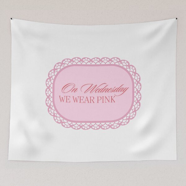 Item preview, On wednesday we wear pink designed and sold by BingBangDesigns.