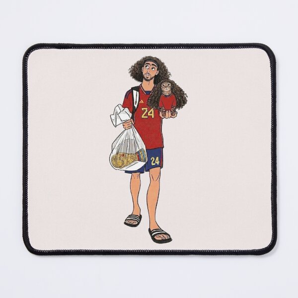 Item preview, Cucurella Champion With Cat Funny designed and sold by ascribbler19.