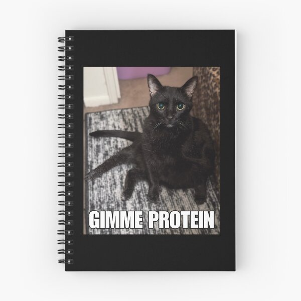 Item preview, Gimme Protein • Real-life Friend cat designed and sold by MannyShop.