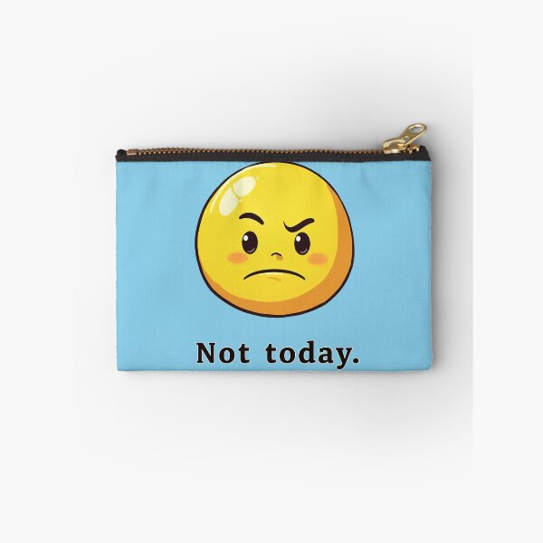 Item preview, Nope Not Today Angry Emoji designed and sold by GaffaDesigns.
