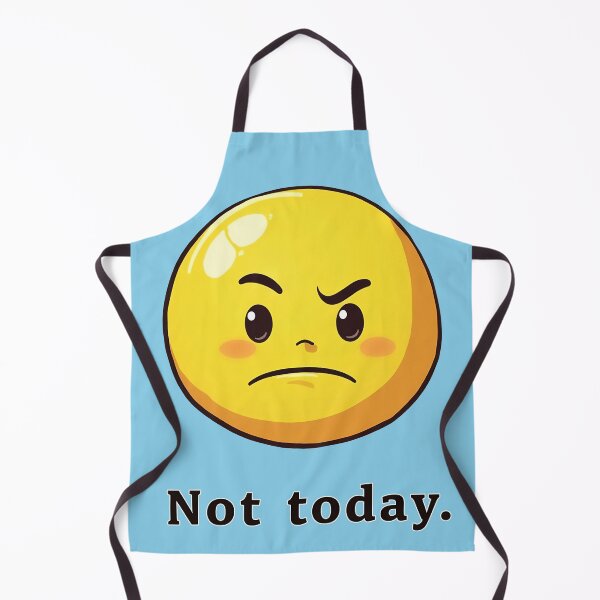 Item preview, Nope Not Today Angry Emoji designed and sold by GaffaDesigns.