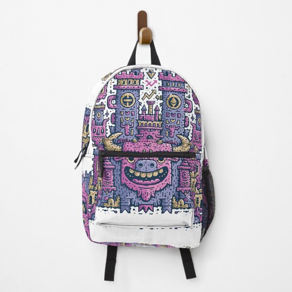 Item preview, Vibrant Crypto Bull Market Monster Art designed and sold by Romgora.