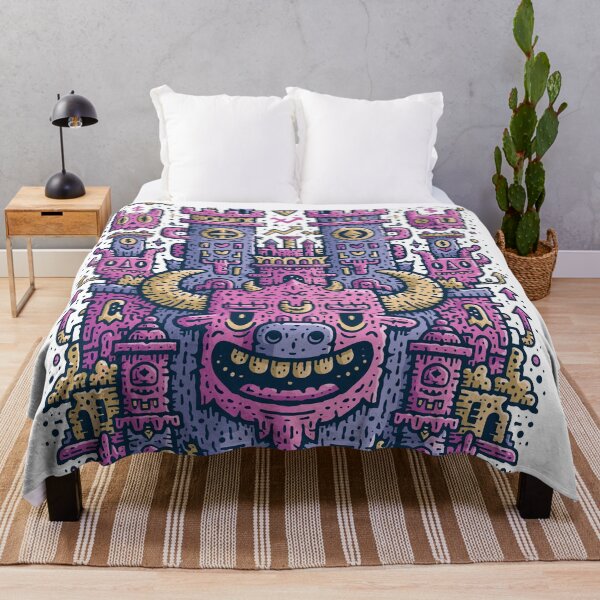 Item preview, Vibrant Crypto Bull Market Monster Art designed and sold by Romgora.