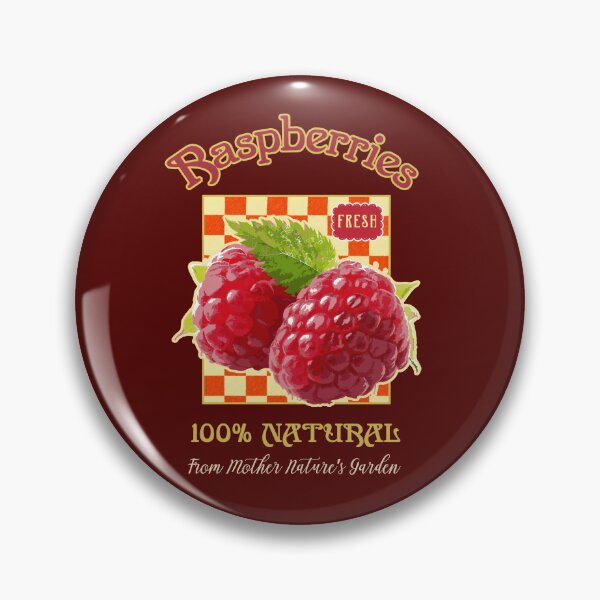Artikelvorschau, Himbeeren 100% natürlich entworfen und verkauft von joztees.