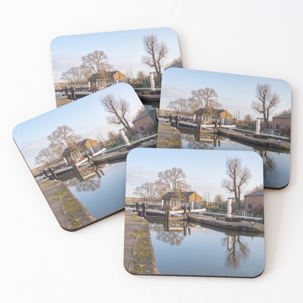 Item preview, Ponders End Lock, River Lee Navigation, Enfield designed and sold by ArtworkNorth.