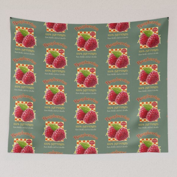 Item preview, Raspberries 100% Natural designed and sold by joztees.