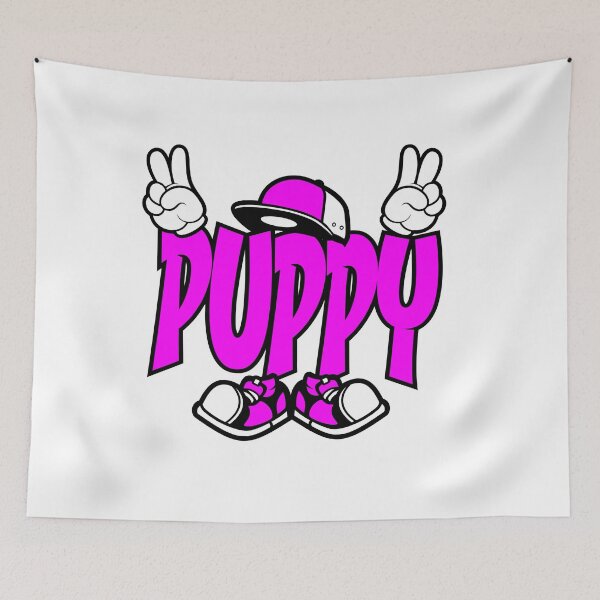 Item preview, Puppy - CAT DOGS Comic Words funny Lettering designed and sold by NFTWords.