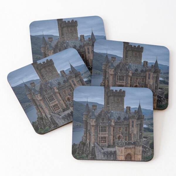 Item preview, Moody Isolated Gothic Castle at Twilight designed and sold by dreamhomes05.