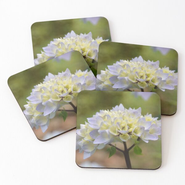Item preview, Pale Lavender Hydrangea Bloom Side View designed and sold by MiraNadaPrints.