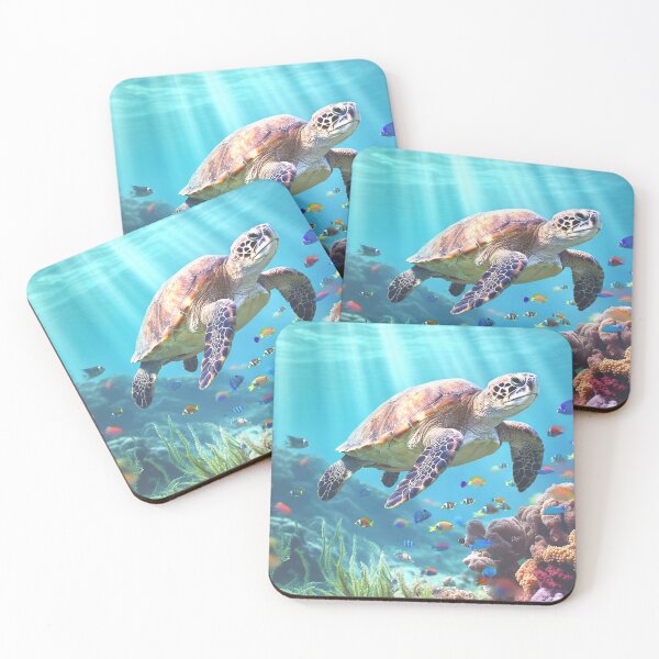 Item preview, Ocean Tranquillity - The Sea Turtle designed and sold by IRLT Designs.