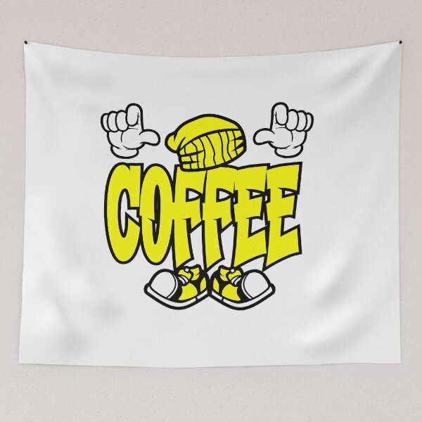 Item preview, Coffee - DRINK Cartoon Character Bold Retro designed and sold by NFTWords.
